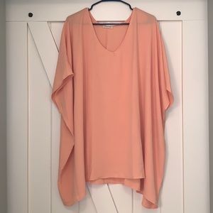 Cotton Bleu Soft Blush Top